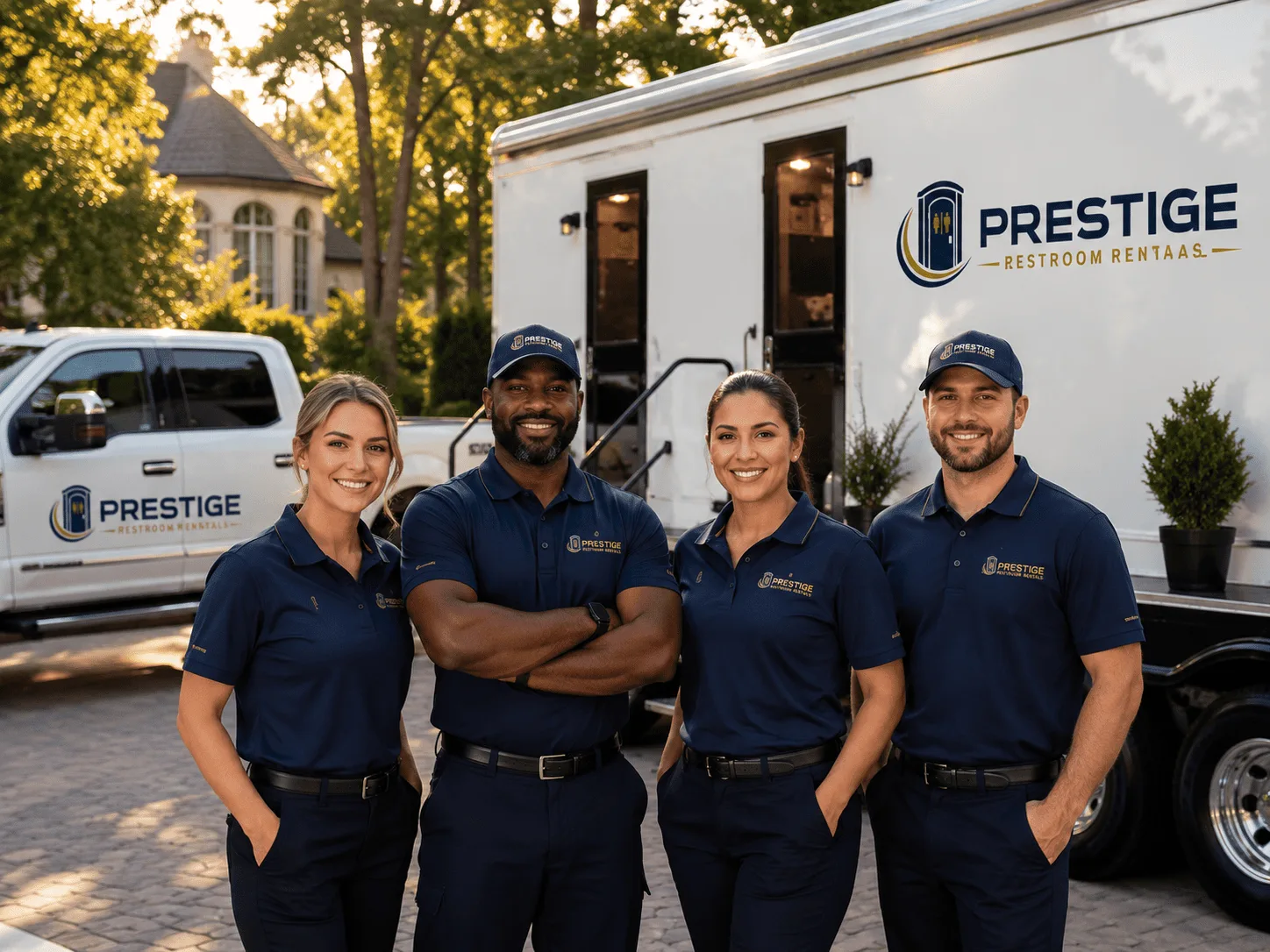 Trusted Luxury Portable Restrooms company in Krum, TX